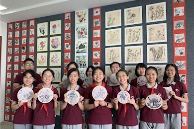 墨晕水痕 寻水墨之乐趣——六年级水墨社团活动侧记